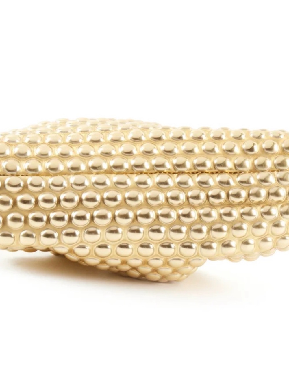 Bottega Veneta Mini Clutch in Gold Bubble - Picture 4 of 7